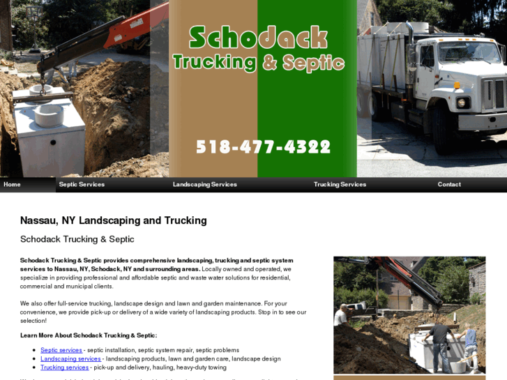 www.schodacktruckingandseptic.com