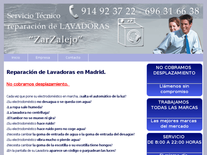 www.serviciotecnicoreparacionlavadoras.es