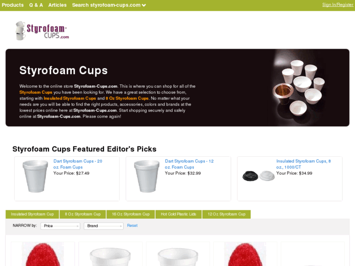 www.styrofoam-cups.com