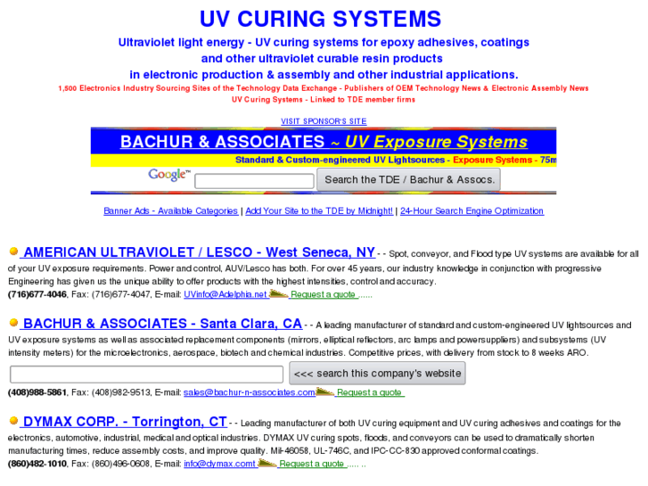 www.uv-curingsystems.com