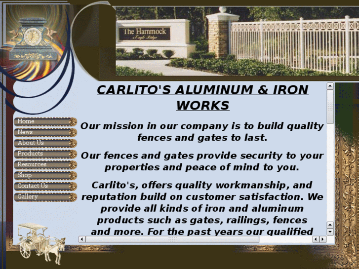 www.carlitosaluminumandironworks.com