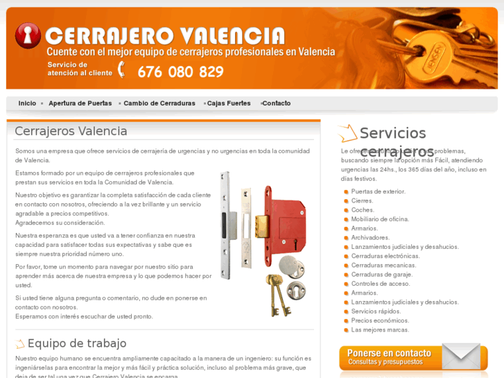 www.cerrajerosenvalencia.com