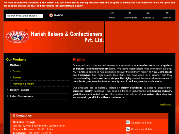 www.harishbakery.com