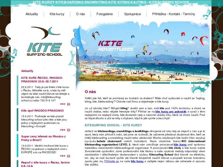 www.kitesurfing-school.cz