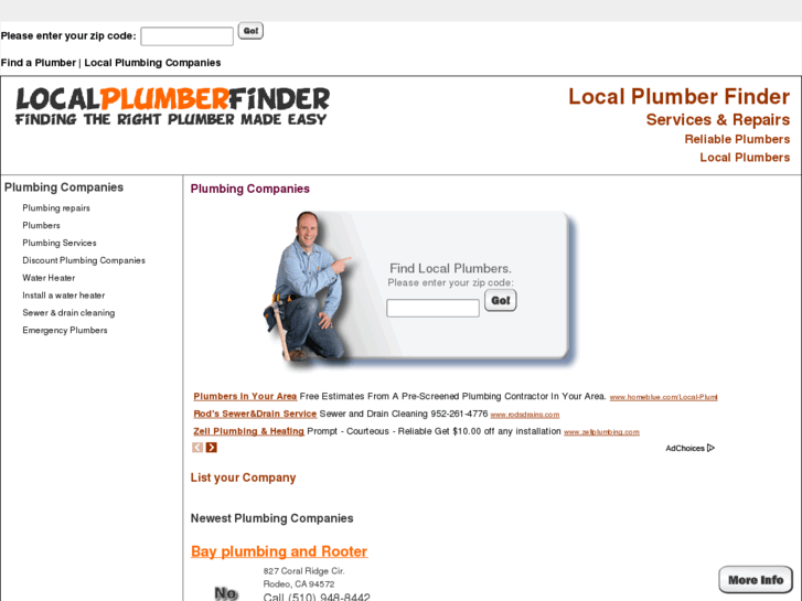 www.localplumberfinder.com