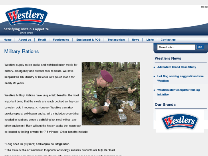 www.militaryrations.co.uk