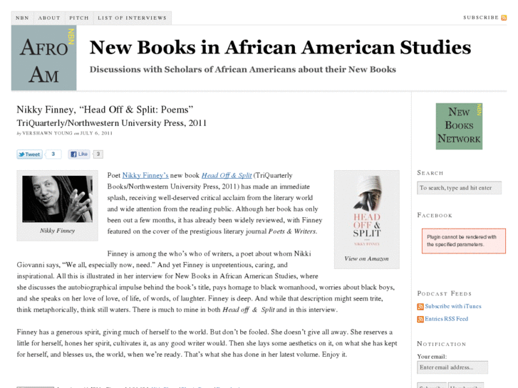 www.newbooksinafroamstudies.com