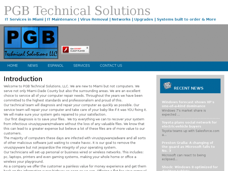 www.pgbtechnicalsolutions.com