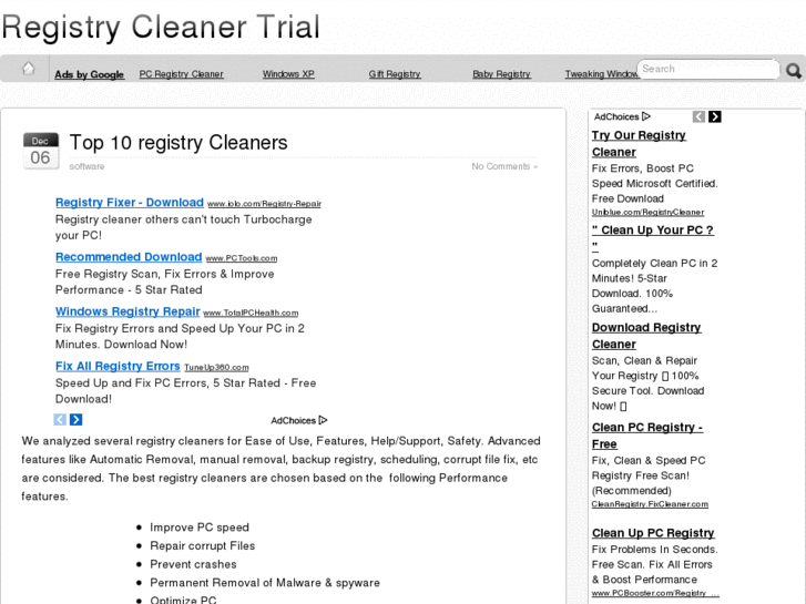 www.registrycleanertrial.com