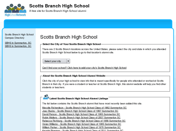 www.scottsbranchhighschool.com