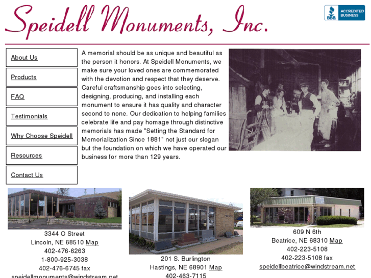 www.speidellmonuments.com