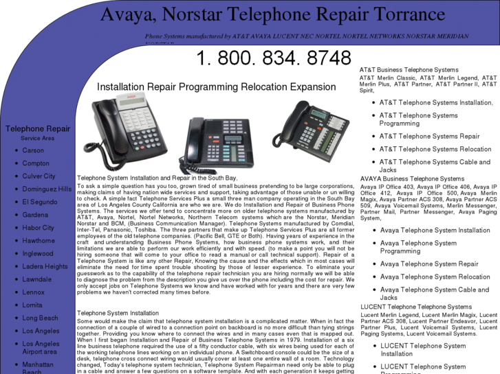 www.telephone-system-repair-south-bay.com