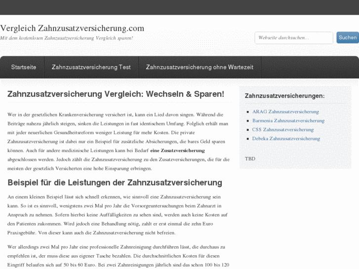 www.vergleichzahnzusatzversicherung.com