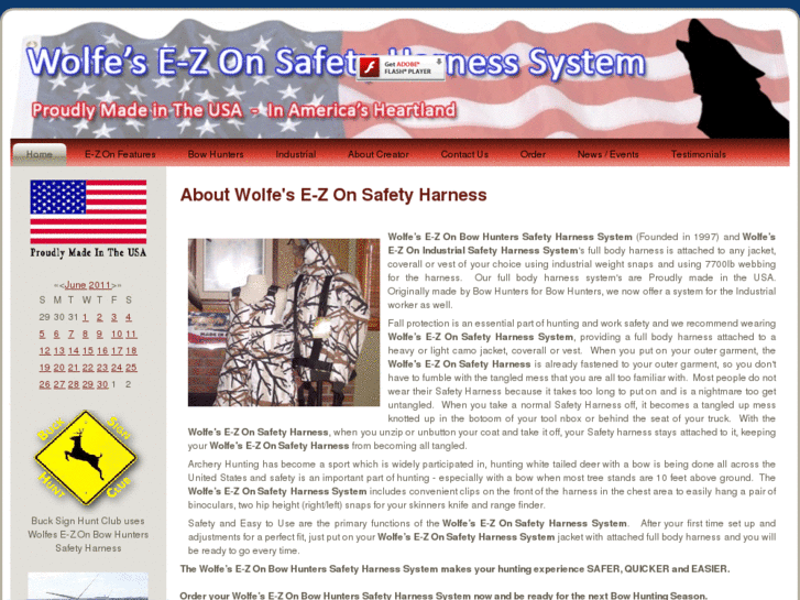 www.wolfesafetyharness.com