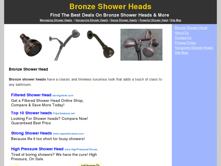 www.bronzeshowerhead.net