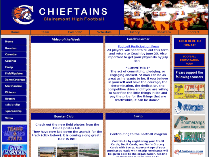 www.clairemontfootball.com