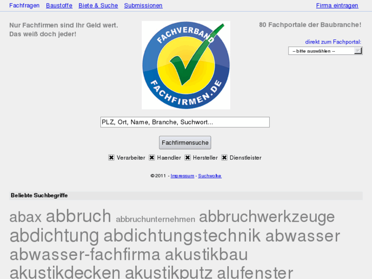 www.fachfirmen.de