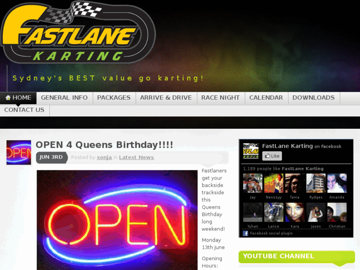 www.fastlanekarting.com.au