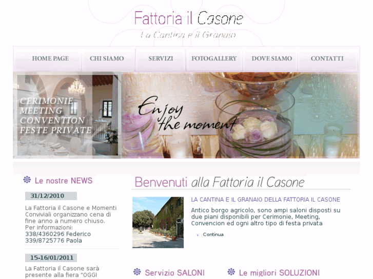 www.fattoriailcasone.com