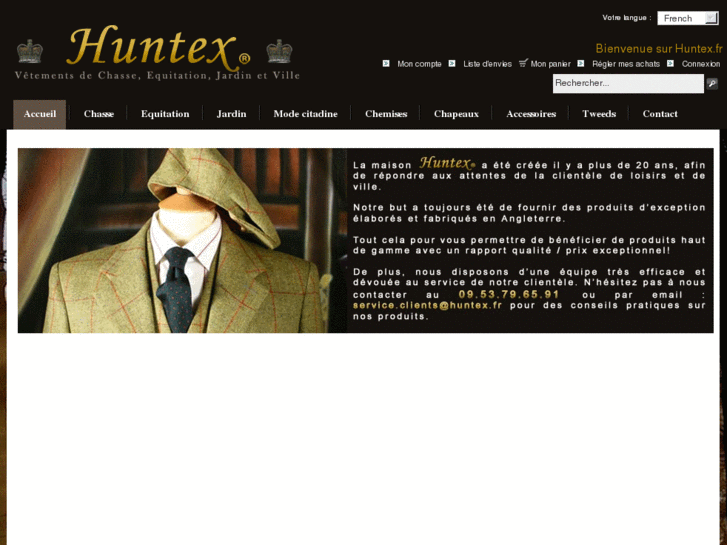 www.huntex.fr