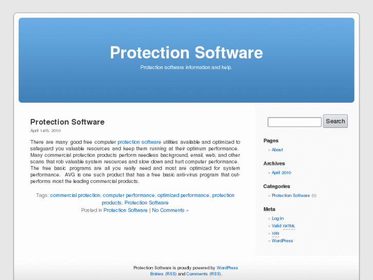www.protectionsoftware.org