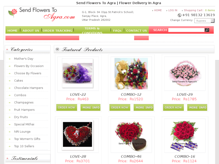 www.sendflowerstoagra.com