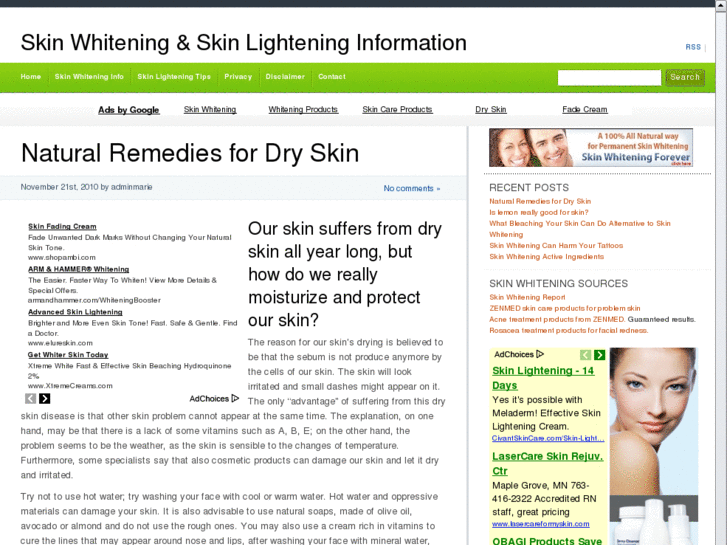 www.skinwhiteninginfo.com