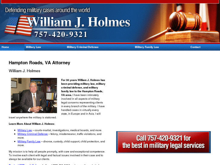 www.williamjholmeslaw.com