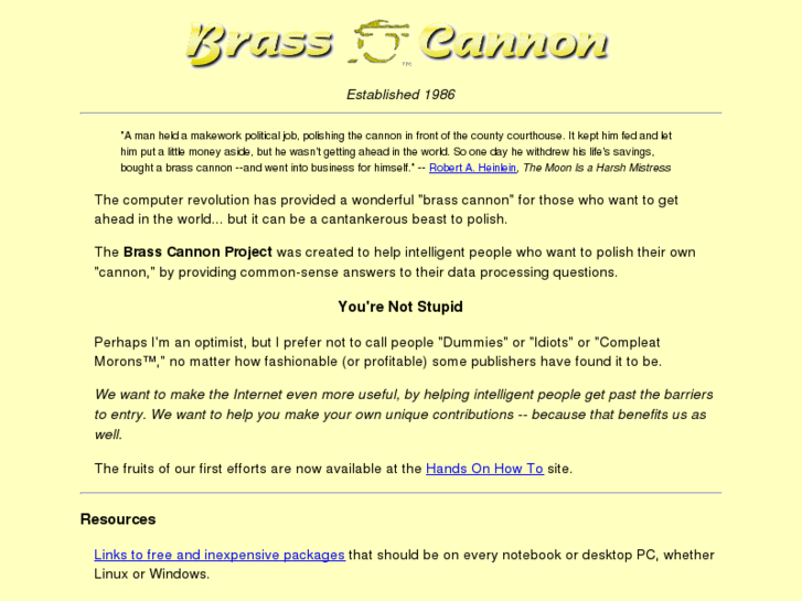 www.brasscannon.org