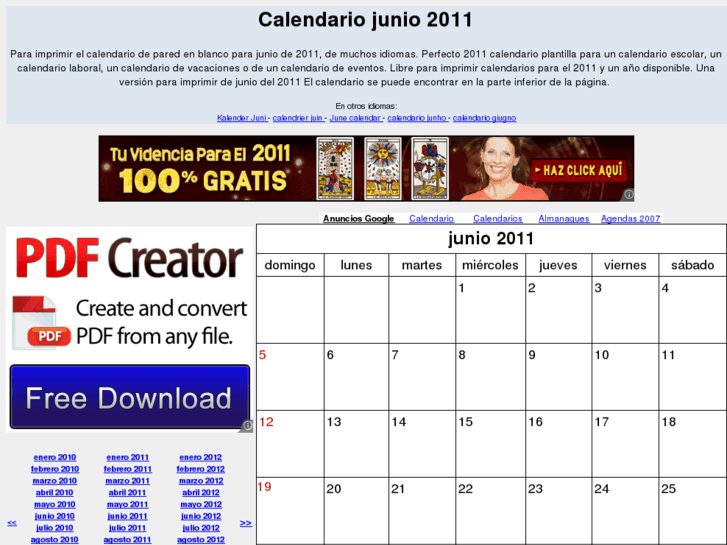 www.calendariojunio.com