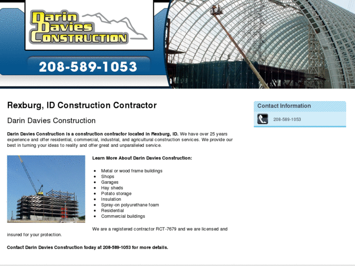 www.darindaviesconstruction.com