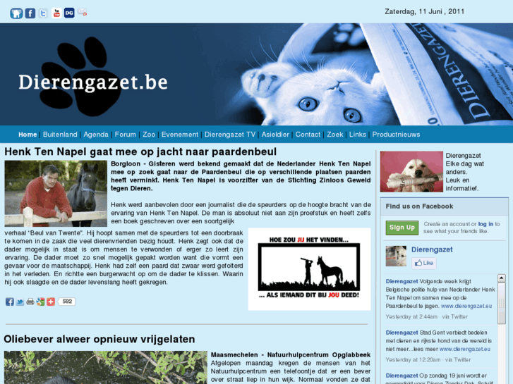 www.dierengazet.be