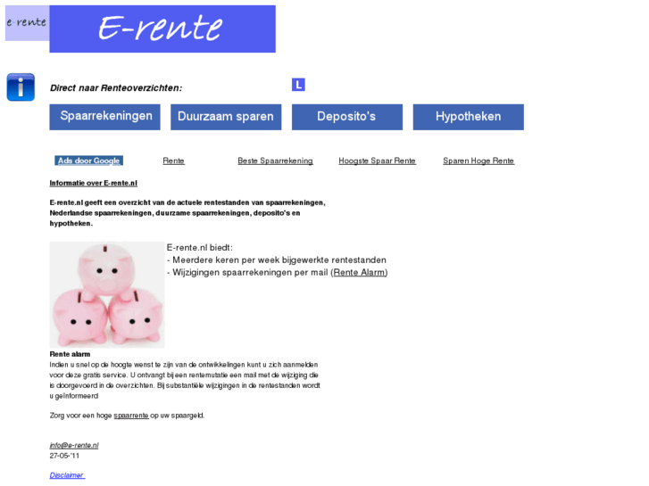 www.e-rente.nl