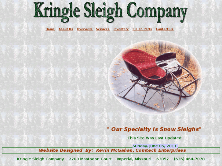 www.kringlesleighcompany.com