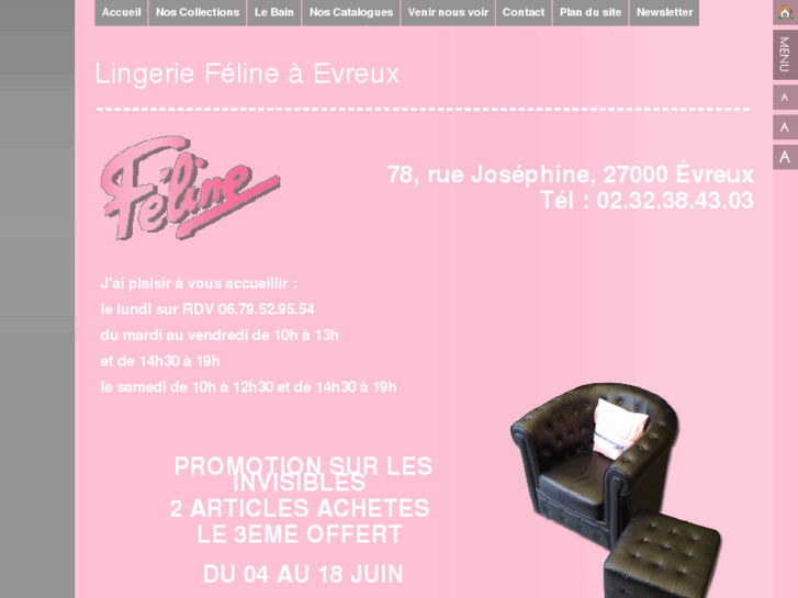 www.lingerie-feline-evreux.com