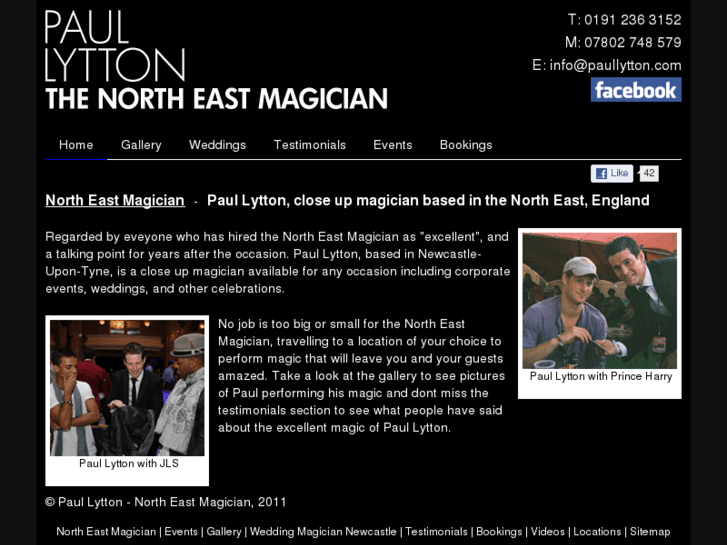 www.northeastmagician.co.uk