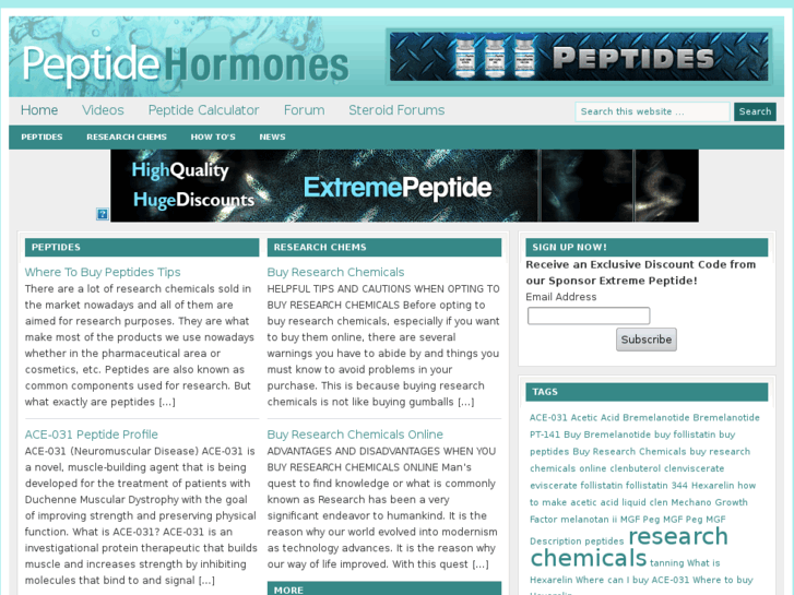 www.peptidehormones.com