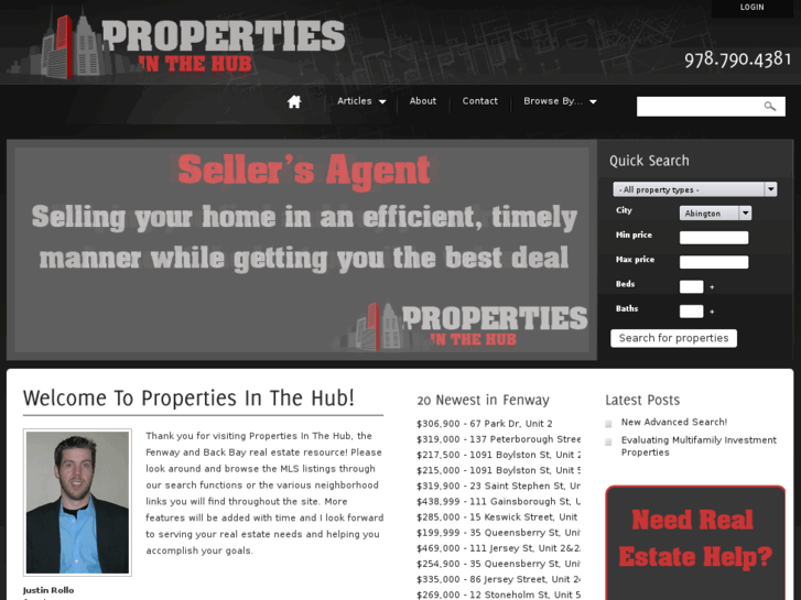 www.propertiesinthehub.com