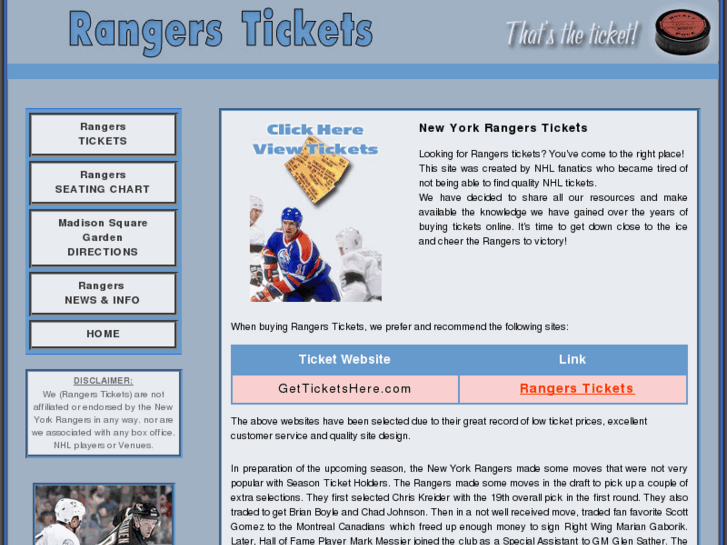 www.rangers-ticket.net