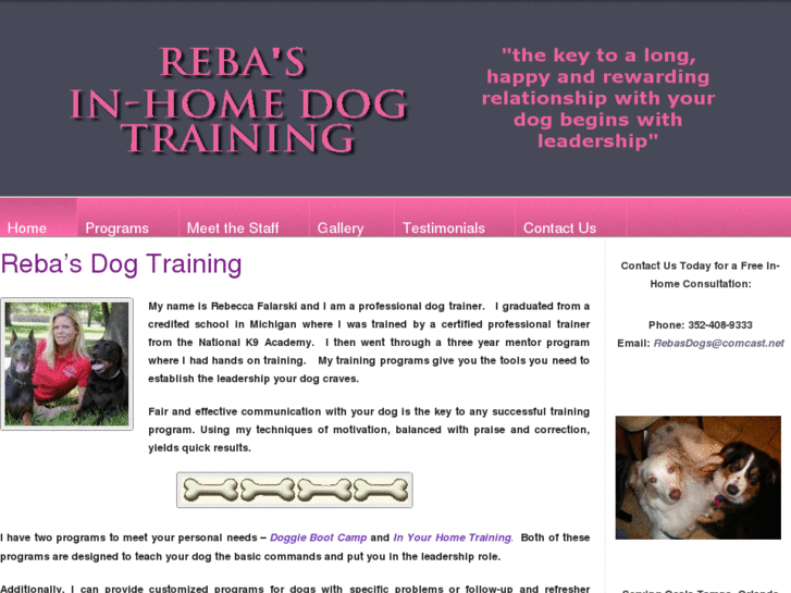 www.rebasdogtraining.com