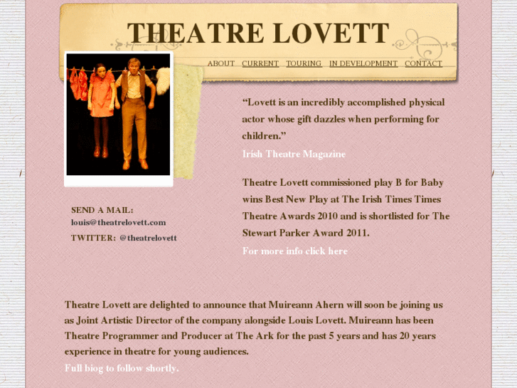 www.theatrelovett.com