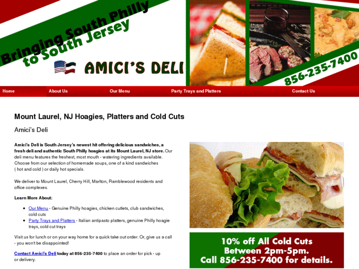 www.amicisdeli.com