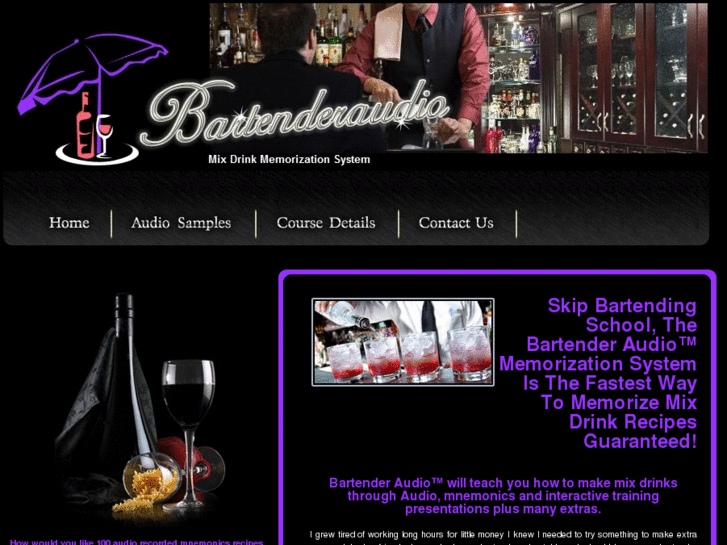 www.bartenderaudiotraining.com
