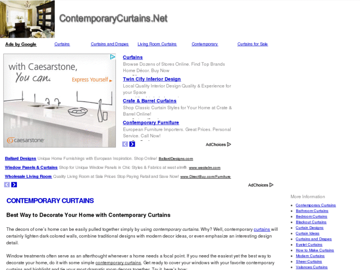 www.contemporarycurtains.net