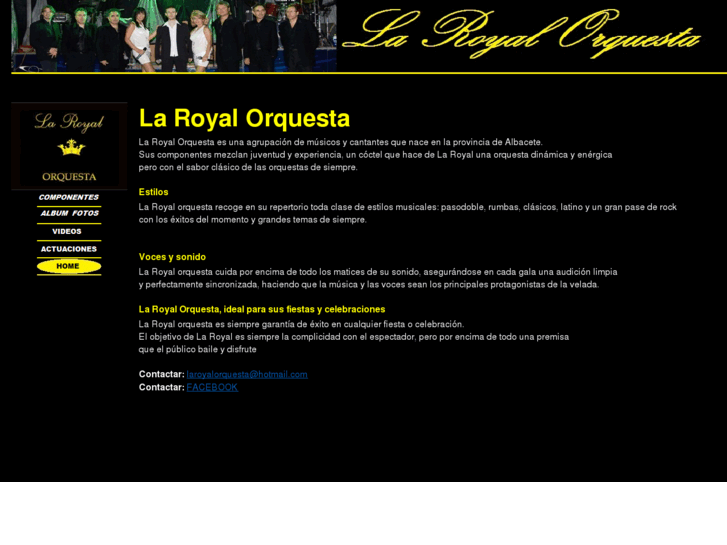 www.laroyalorquesta.com