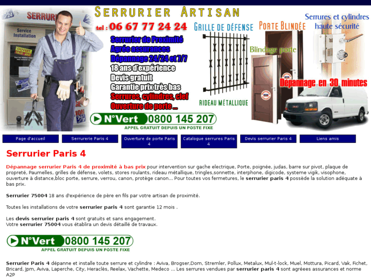 www.serruriersparis4.net