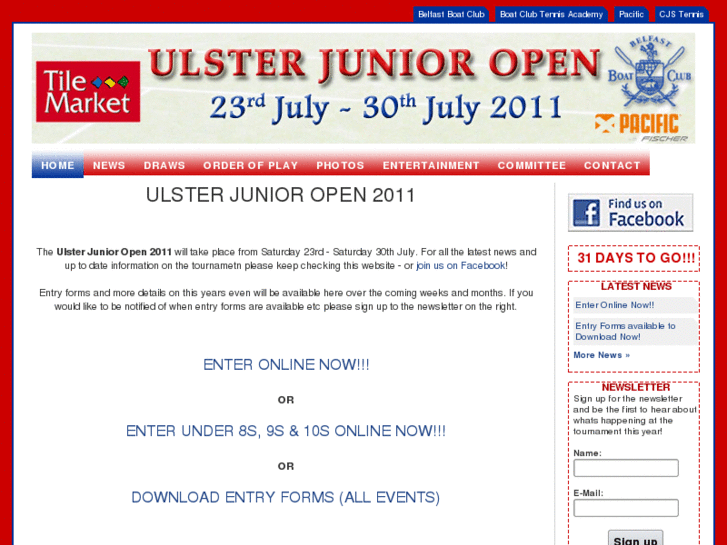 www.ulster-junior-open.org