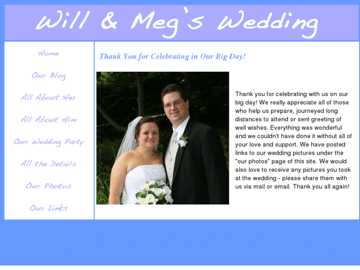 www.willandmeg.com