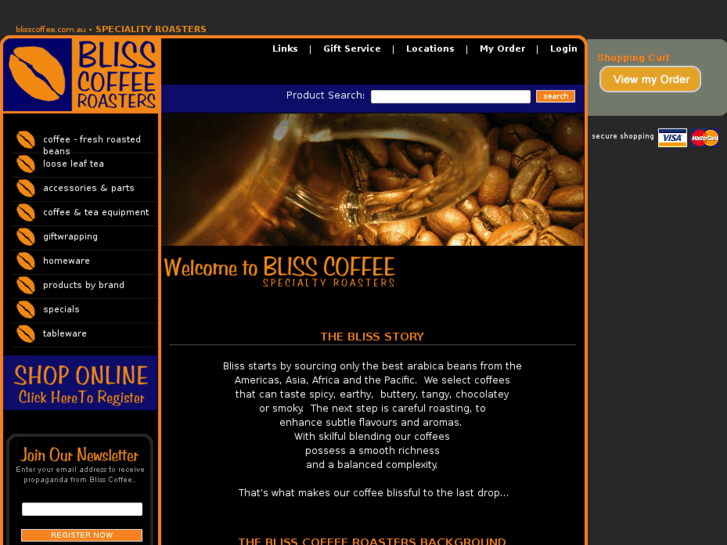 www.blisscoffee.com