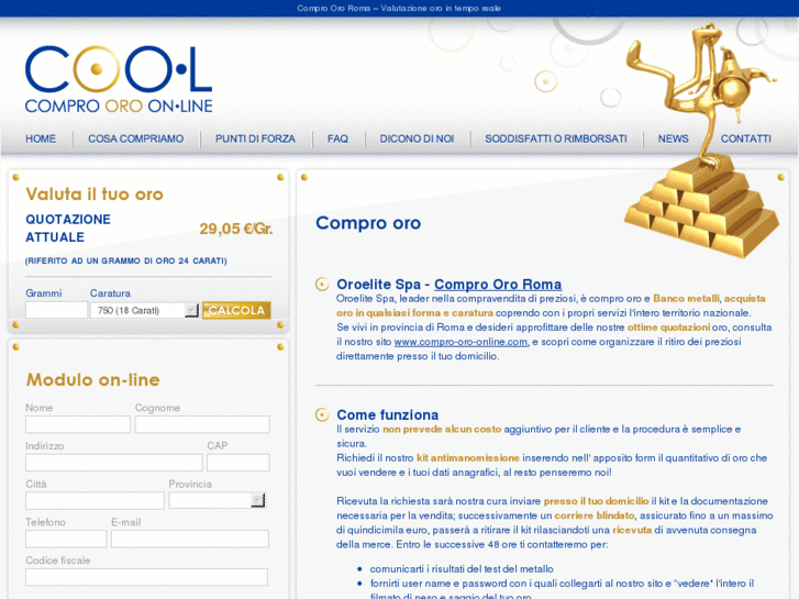 www.comprooroaroma.net